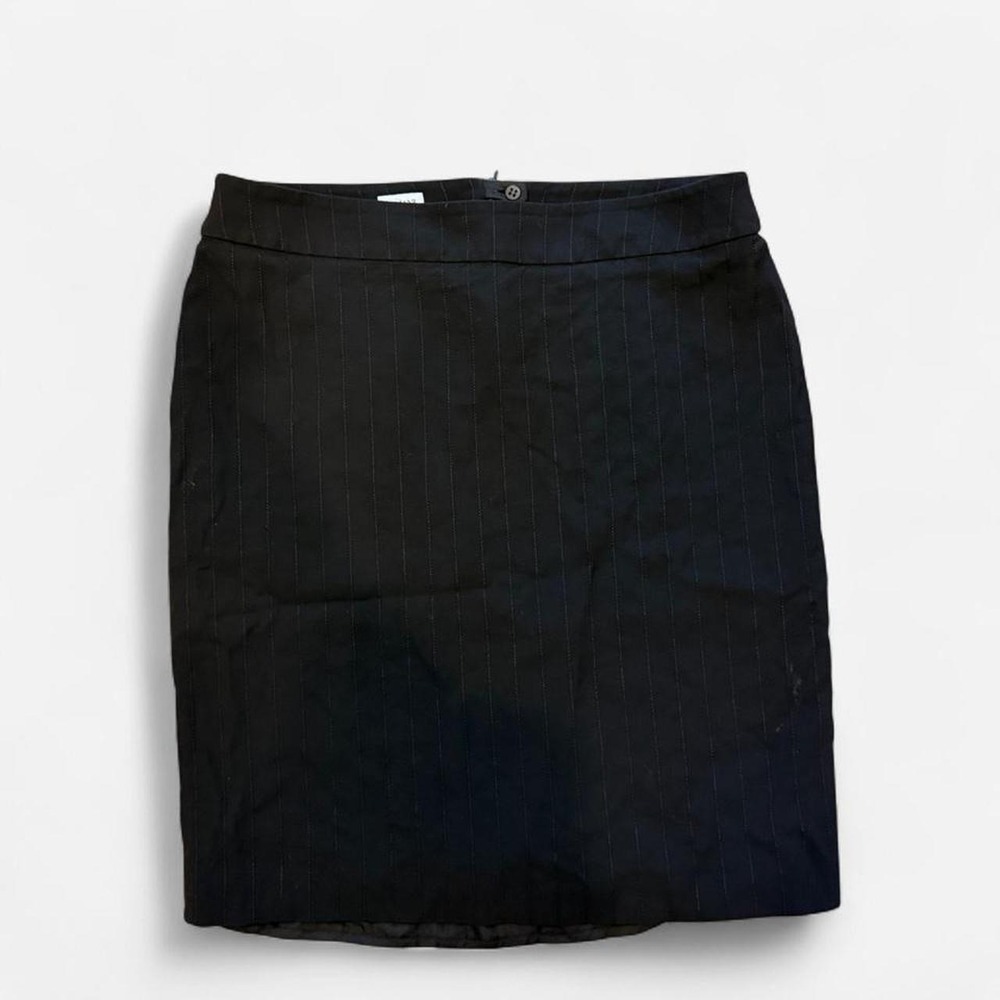 Vintage Armani Collezioni by Giorgio Armani Black Pencil Skirt